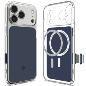Funda Spigen Ultra Hybrid T MagSafe iPhone 18 Pro/17 Pro Azul Mate | Mayorista