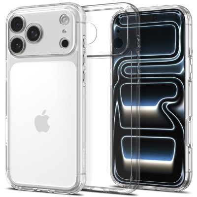 Funda Spigen Ultra Hybrid iPhone 18 Pro/17 Pro Crystal Clear | Mayorista