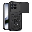Funda Armadura con Tapa Deslizante Poco F9 Pro Cámara y Anillo | Wephone Mayorista