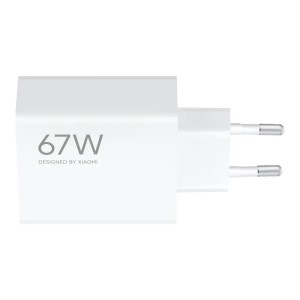 Cargador de Red Original Xiaomi 67W USB-A Blanco B2H07SKEU | Mayorista