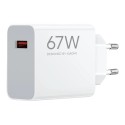 Cargador de Red Original Xiaomi 67W USB-A Blanco B2H07SKEU | Mayorista