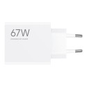 Cargador de Red Original Xiaomi 67W USB-A Blanco B2H07SKEU | Mayorista