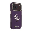 Funda Guess IML 4G Metal Logo iPhone 18 Pro Max/17 Pro Max Burdeos