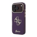 Funda Guess IML 4G Metal Logo iPhone 18 Pro Max/17 Pro Max Burdeos