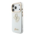 Funda Guess IML 4G Metal Logo iPhone 18 Pro Max/17 Pro Max Blanco | Mayorista