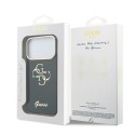 Funda Guess IML 4G Metal Logo iPhone 18 Pro Max/17 Pro Max Negro | Mayorista