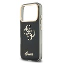 Funda Guess IML 4G Metal Logo iPhone 18 Pro Max/17 Pro Max Negro | Mayorista