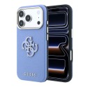 Funda Guess PU Saffiano Logo Resina iPhone 18 Pro Max/17 Pro Max Azul claro | Mayorista