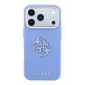 Funda Guess PU Saffiano Logo Resina iPhone 18 Pro Max/17 Pro Max Azul claro | Mayorista