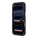 Funda Guess PU Saffiano Logo Resina iPhone 18 Pro Max/17 Pro Max Azul claro | Mayorista