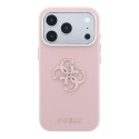Funda Guess PU Saffiano Logo Resina iPhone 18 Pro Max/17 Pro Max Rosa | Mayorista