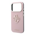 Funda Guess PU Saffiano Logo Resina iPhone 18 Pro Max/17 Pro Max Rosa | Mayorista