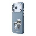 Funda Karl Lagerfeld MagSafe Sketch iPhone 18 Pro Max/17 Pro Max Azul Claro