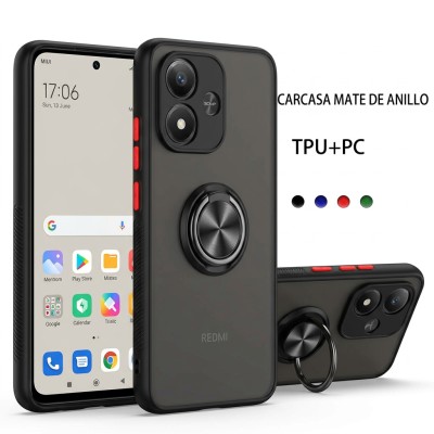 Funda Mate de Anillo Redmi Note 7 360°| Wephone Mayorista