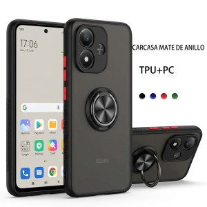 Funda Mate de Anillo Redmi Note 17 360°| Wephone Mayorista