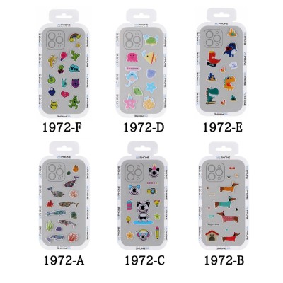 Pegatinas DTF UV Wephone, seis diseños A-F