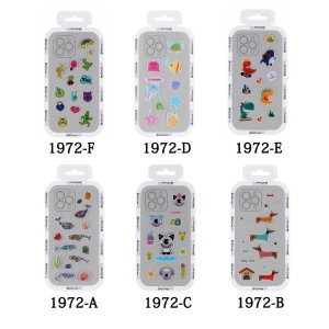 Pegatinas DTF UV Wephone, seis diseños A-F